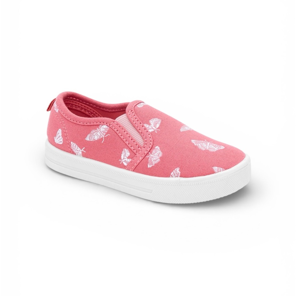 OshKosh B'Gosh Slip-On Butterfly Theme Sneakers